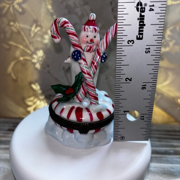 snowman trinket box - Picture 2 of 4